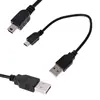 New USB Short 2.0 A Male to Mini 5 Pin B Data Charging Cable Cord Adapter ► Photo 2/6