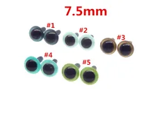 7.5mm boneca olhos boneca acessórios boneca que faz a fonte 20 pçs olhos + 20 peças arruelas