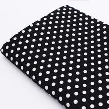 CMCYILING 6 мм точка Узорчатая хлопковая ткань для шитья куклы из хлопчатобумажной ткани