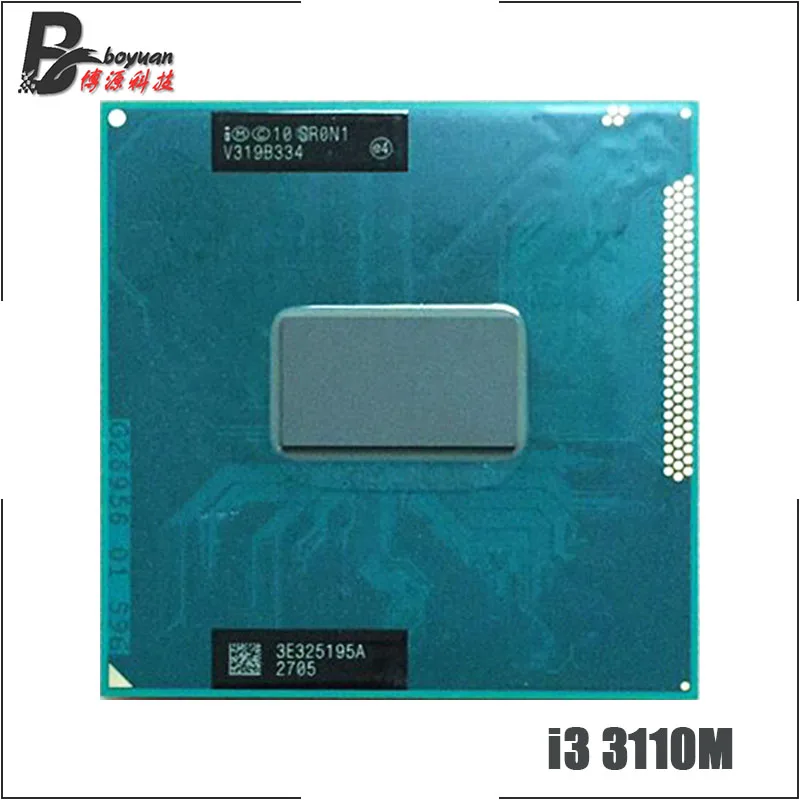 Intel Core i3-3110M i3 3110M SR0N1 SR0T4 2,4 GHz двухъядерный четырехъядерный процессор 3M 35W Socket G2/rPGA988B