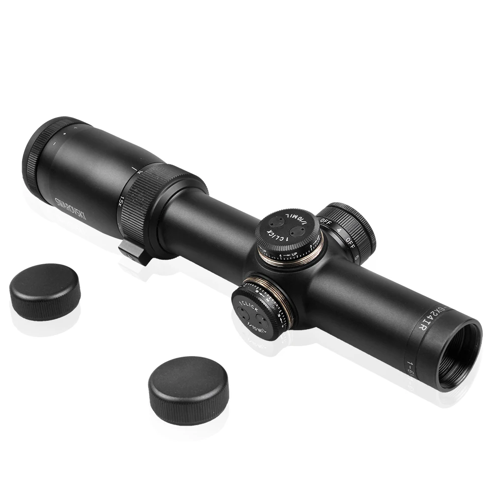 Jacht Swarovskl 1-6x24 IR Cirkel Dot Richtkijker Jacht Scopes для снайперского страйкбола подходит для 223. 308 12ga оружие