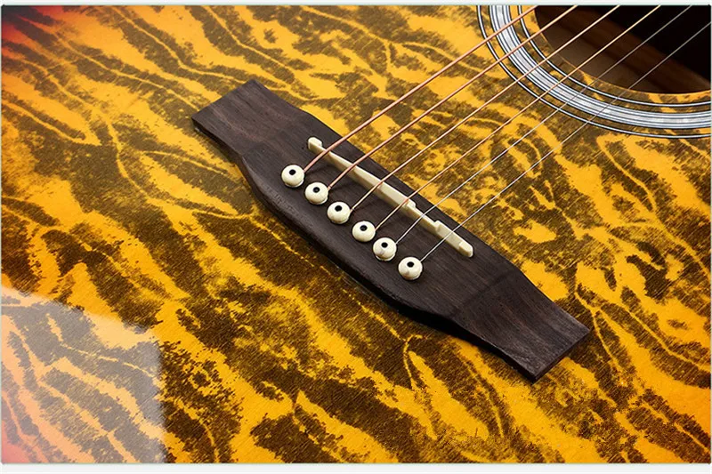 azul tigre chama impresso basswood corpo rosewood