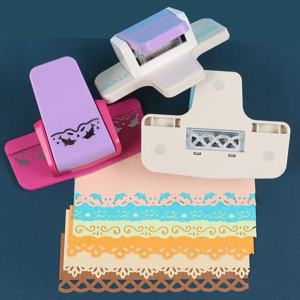 

Floral Lace Pattern Embossers Hole Punch Embossing Device Tool For Paper Scrapbooking Gift Card Party Wedding DIY Crafts