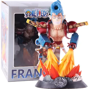 

One Piece Anime Figure The Straw Hat Pirates One Piece Franky Action Figure Collection Model Toy