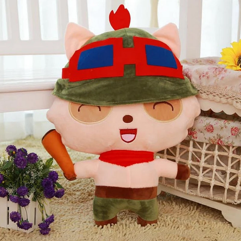 LOL Teemo Plush Doll Toy 20cm/35cm LOL Teemo The Swify Scout Plush Soft Stuffed Toys Game Figure Toy for Xmas Birthday Gifts LOL Teemo Plush Doll Toy 20cm/35cm LOL Teemo The Swify Scout Plush Soft Stuffed Toys Game Figure Toy for Xmas Birthday Gifts