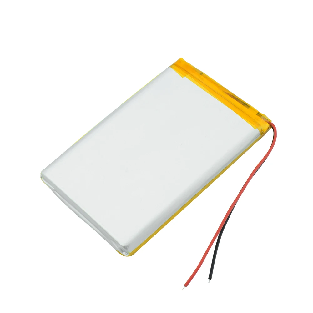 1/2/4 шт. Перезаряжаемые 906090 3,7 V 6000mAh Li-Po Батарея 3,54x2,36x0,3" Большой Ёмкость 6000mah литиевые батареи