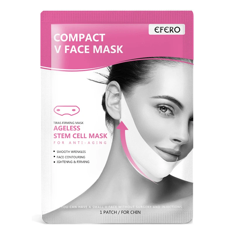 V-образная маска для лица, тонкая, для подбородка, для подтяжки шеи, отшелушивающая маска, v-образная форма r, горячая подтяжка, маски для лица, для похудения, бандаж, для ухода за кожей, TSLM1