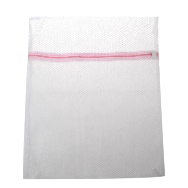 2020 New White Clothes Washing Machine Laundry Bra Aid Lingerie Zipper Mesh Net Wash Bag Pouch Basket Laundry Tools 3pcs/set