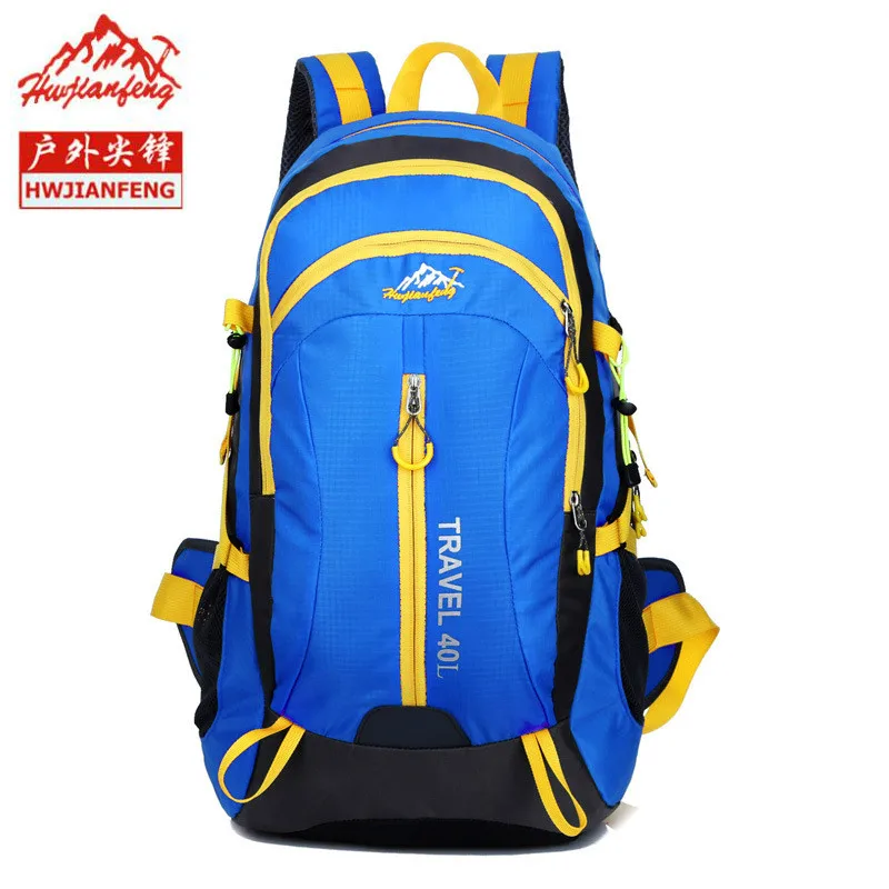 HUWAIJIANFENG New outdoor professional mountaineering bag men women
