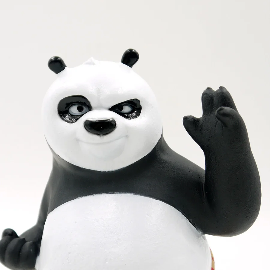 1PCS 20cm Kung Fu Panda Piggy Bank Doll Cartoon Doll Film Gift