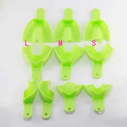 10PCS High Quality Dental Impression Trays Autoclavable Denture Instruments Dentist Products