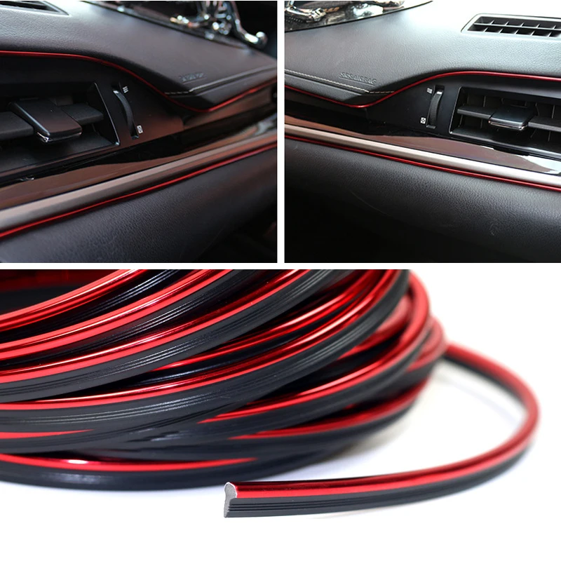 Автомобильные аксессуары 5 м украшение интерьера для Mercedes Benz Amg W204 W203 W211 W205 W124 W210 Glk
