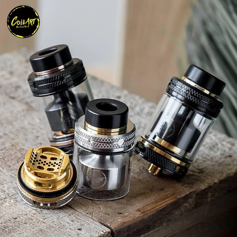 Оригинальный coilart MAGE RTA V2 3 5 мл 24 Диаметр сверху наполнение снизу воздушный поток