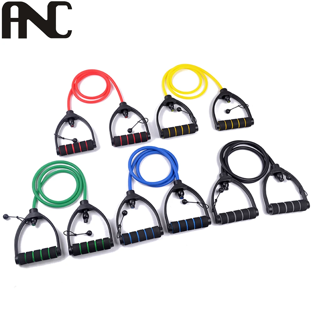 

5 Colors Adjustable Puller Strength Training Fitness Equipment Biceps Home Sports Gym Equipment Accesories Workout