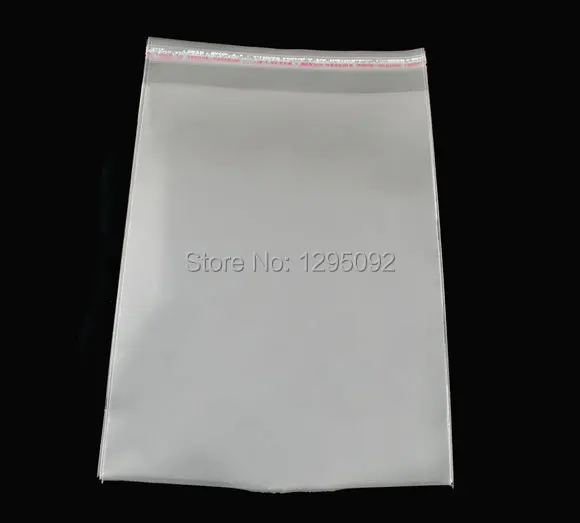 1500Pcs Clear Self Adhesive Seal Plastic Bags Pouches 15x24cm(Usable 15x21cm) Jewelry Display Packing Findings | Украшения и