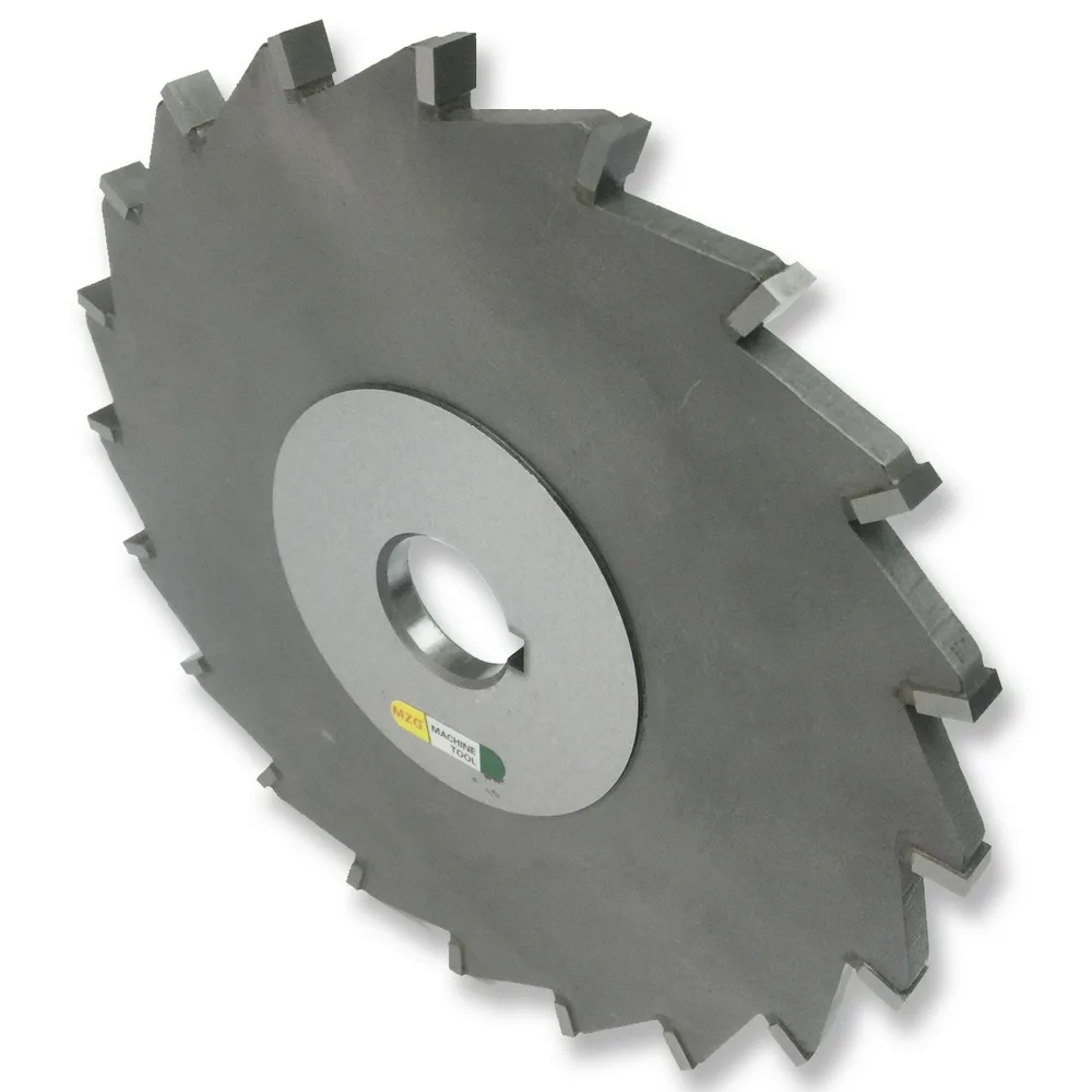 MZG Cutting Straight-Tooth 75-200mm Welding Edge Type Tungsten Steel Side Milling Cutter, T-groove Milling Cutter Processing MZG Cutting Straight-Tooth 75-200mm Welding Edge Type Tungsten Steel Side Milling Cutter, T-groove Milling Cutter Processing