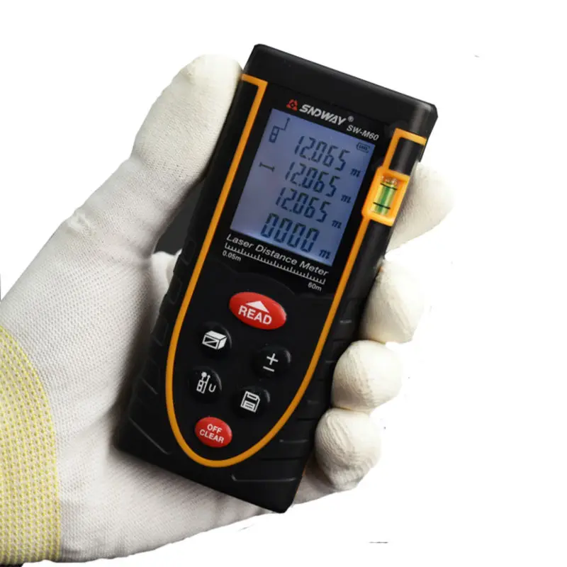 

Professional 60m Mini Digital Laser Distance Meter,Range Finder, rangefinders laser leveler level Area/volume M/Ft/ Rangefinder