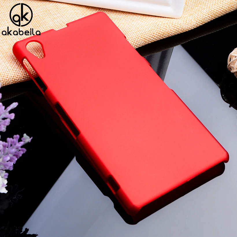 

AKABEILA Hard Matte Phone Case For Sony Xperia Z1 L39H Bag Shell Cover C6903 C6943 LT39 C6902 C6906 Rubber Housing Cover Case