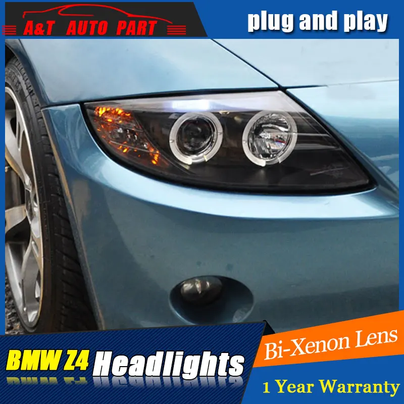 car Styling LED Head Lamp for BMW Z4 headlights 2004 2007 for Z4 head