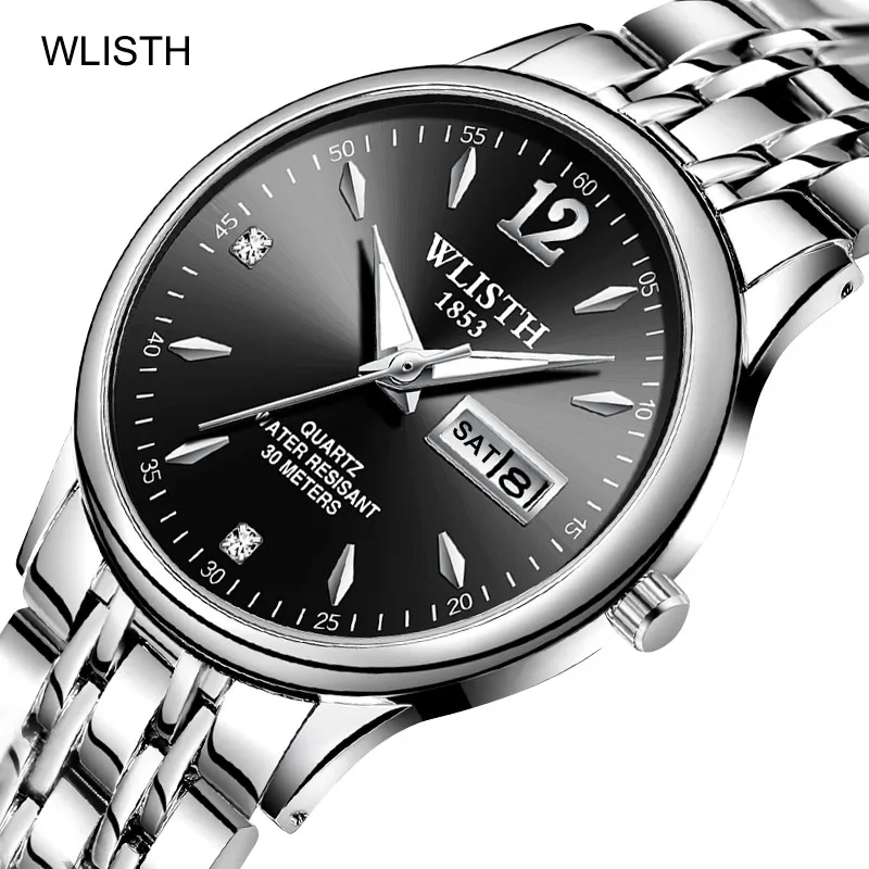 Часы Reloj Hombre мужские спортивные водонепроницаемые деловые|Кварцевые часы| |