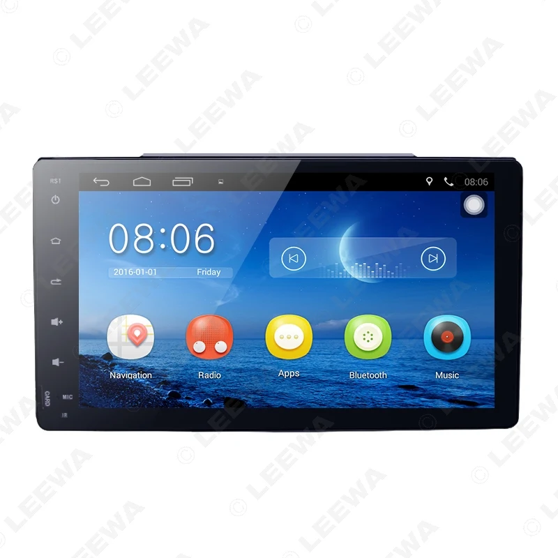 Clearance LEEWA 9" Android 6.0 Car GPS Bluetooth Navi Radio USB Media Player For Toyota Corolla/Harrier /Fortuner/Estima/Innova/Prius 5