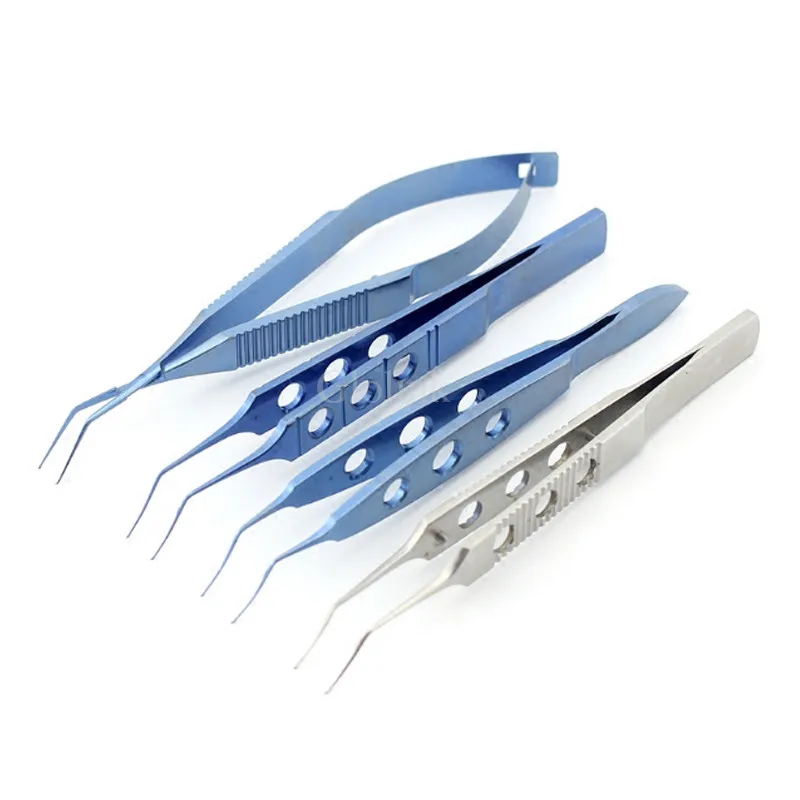 

Titanium alloy Eyelid Beauty Eye Capsular Capsule Ophthalmic Instruments Capsulorhexis Clapm Tweezers Tools