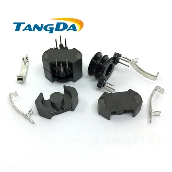 

Tangda RM RM5 Type 3+3 pin 6P Bobbin magnetic core + skeleton ferrites Power Transformer housing PC40 Double groove 2 slot A.