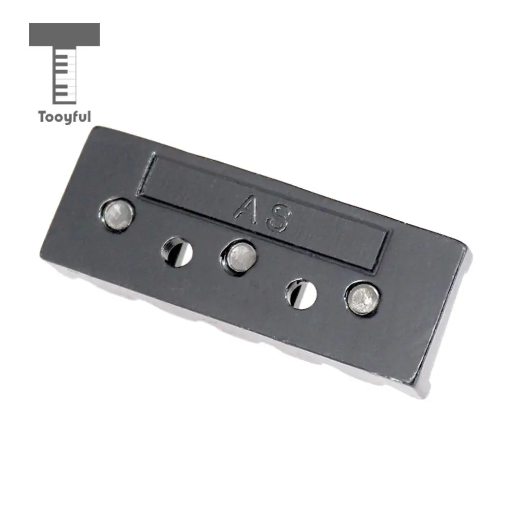 Tooyful Electric Guitar String Locking Nut with Allen Wrench Screws for Tremolo Bridge 43mm