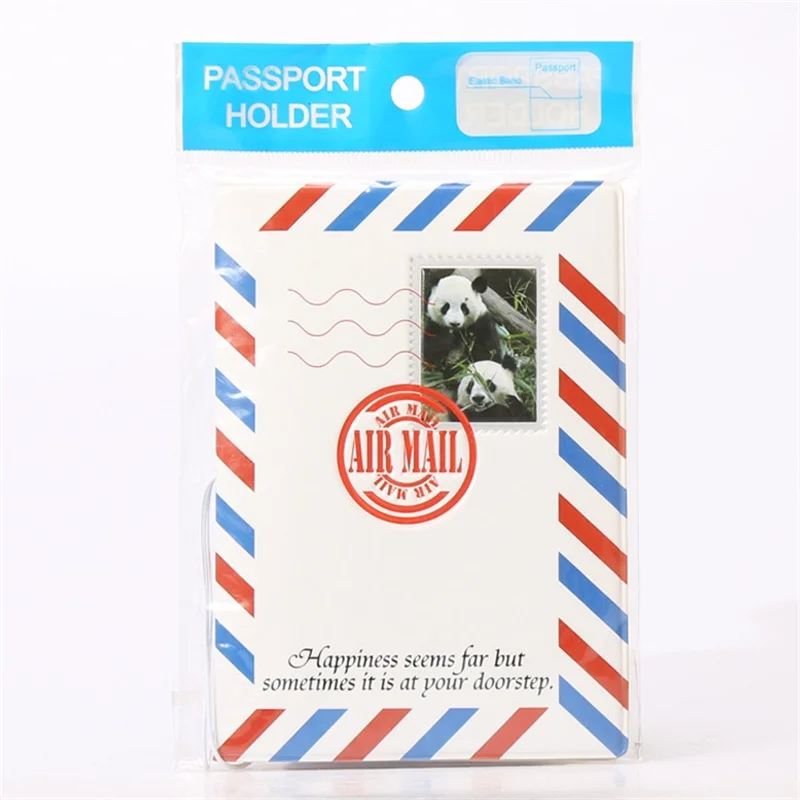 Envelope stamp passport holder