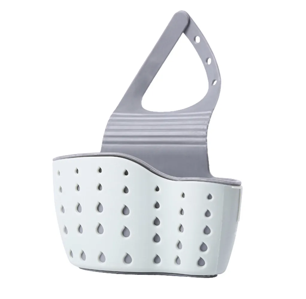 

Kitchen Sponge Drain Holder PP+rubber Toilet Soap Shelf Organizer Sponge Storage Rack Basket Wash Cloth Tools Storage Support