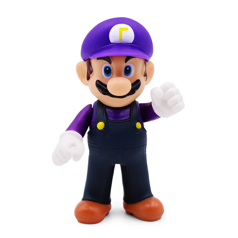 L 8-15 см Фигурки "Супер Марио" игрушки Super Mario Bros Bowser Luigi Koopa Yoshi Mario Maker Odyssey ПВХ фигурка модель игрушки куклы - Цвет: L