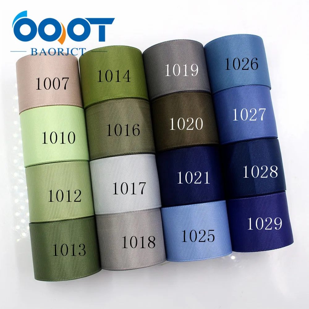 Ленты OOOT BAORJCT 181015-L38mm-4 38 мм 10 ярдов однотонные термотрансферные печатные