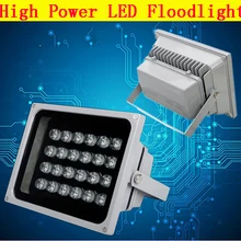 Светодиодный сад Пейзаж Двор 6 Вт 12 Вт 24 Вт/48 Вт 100 W Светодиодный прожектор IP66 светодиодный проекции уличный Точечный светильник DHL