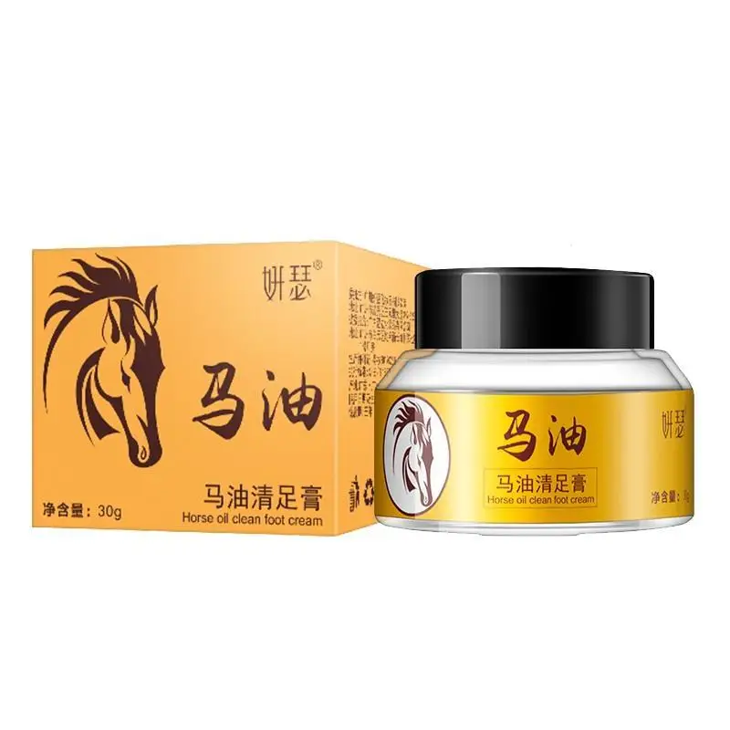 Horse Oil Foot Hand Antifreeze Cream Treatment Dry Skin