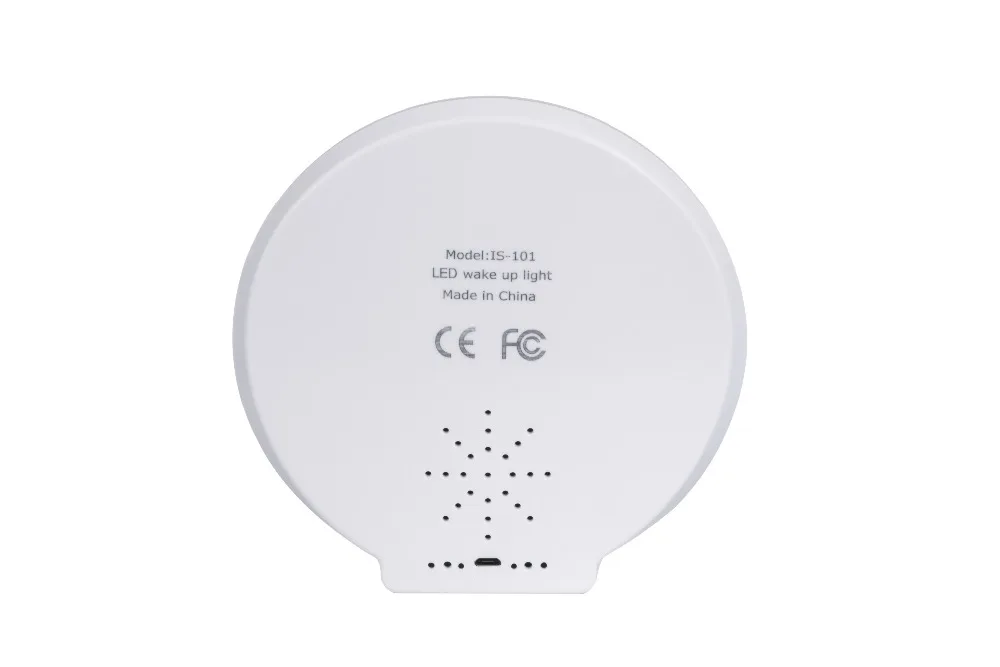 Lâmpadas de Temperatura Sunrise Acordar Colorida Relógio Despertador Rádio fm Simulação Digital Display Night Light Inteligente Bebê Luz Led 13 Luzes noturnas