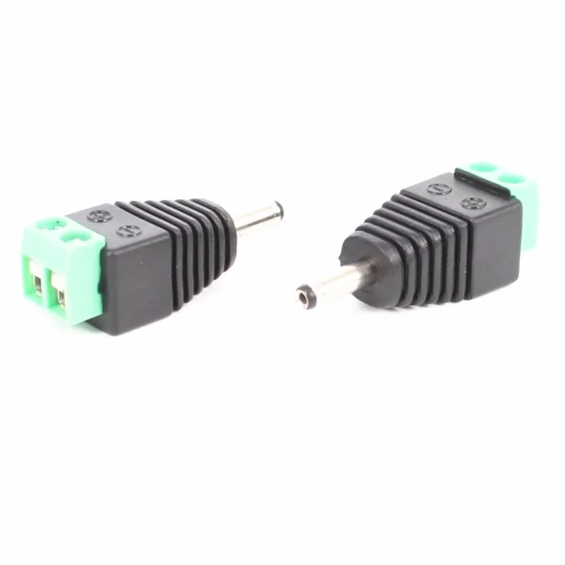 10 шт./упак. DC 3 5 мм x 1 35 Винт крепежного типа 12V разъем питания|Соединители| |