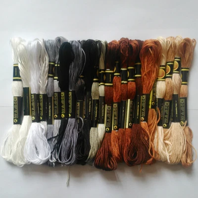 

CXC threads 447 Colors Available Embroidery / Cross Stitch Floss Yarn Thread Mix Colors Or Choose Your needed colors 7th