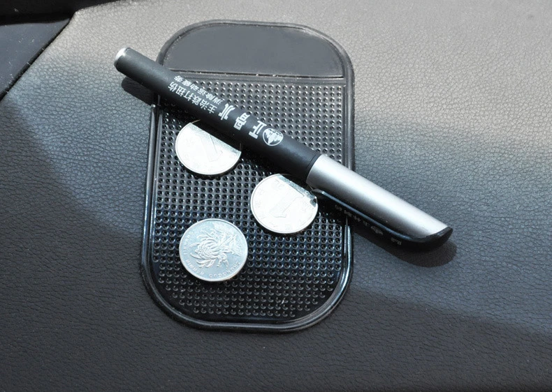 

2 Pieces Color Black Car Styling Transparent Practical Silicone Skin Sticky Pad Anti-skid Mat Anti-slip Car Mat