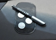 2 Pieces Color Black Car Styling Transparent Practical Silicone Skin Sticky Pad Anti-skid Mat Anti-slip Car Mat 2 Pieces Color Black Car Styling Transparent Practical Silicone Skin Sticky Pad Anti-skid Mat Anti-slip Car Mat