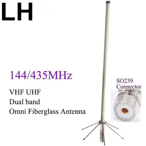 OSHINVOY Двухдиапазонная Стекловолоконная антенна 144 435M vhf uhf двухдиапазонный