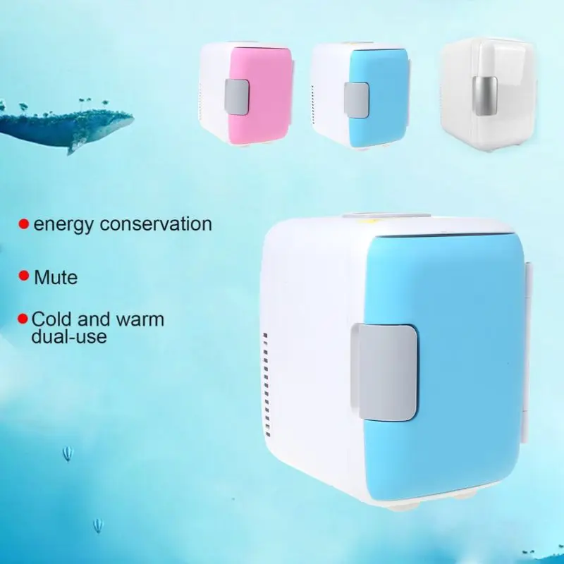

Mini Fridge Ultra Quiet Car Use Refrigerator Low Noise Freezer Cooling & Heating Box