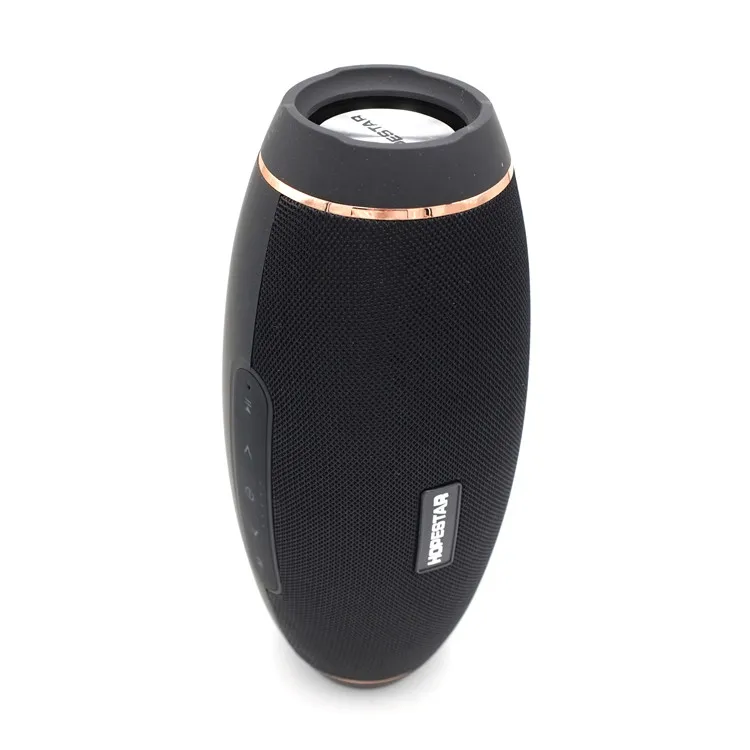 black HOPESTAR H20+ футбольный динамик с Bluetooth беспроводной портативный динамик с USB Boombox MP3-плеер Водонепроницаемый бас открытый subw - Цвет: black