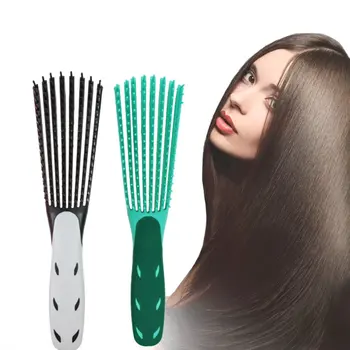

Explosion Plastic Europe And America Massage Essential Oil Octopus Straight Hair Tt Curly Hair Rib Ribs Comb