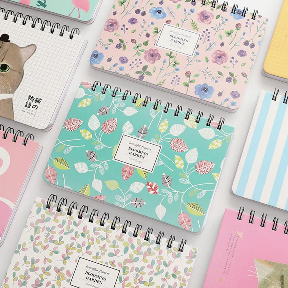 

Cartoon Flamingo Cute Coil Weekly Plan Notebook Office School Schedule Stationery Daily Memos Planner Organizer Agenda