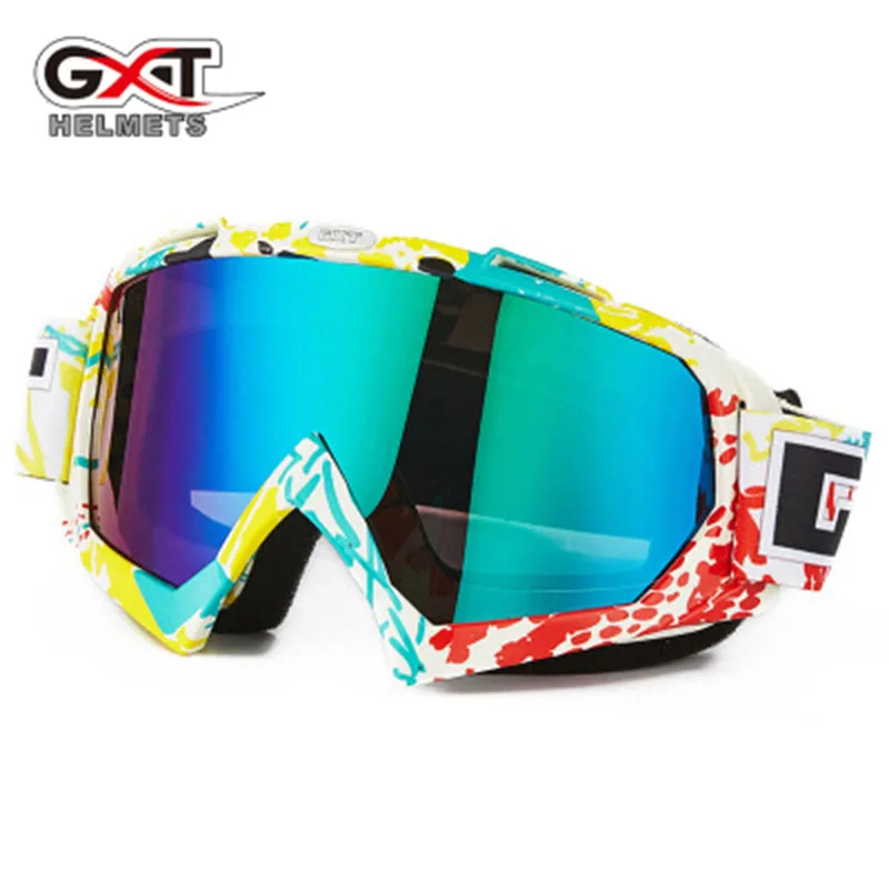

GXT motocross motorcycle goggles ATV MTB DH windproof glass for skiing moto cycling glasses glass helmet for cross-country bike