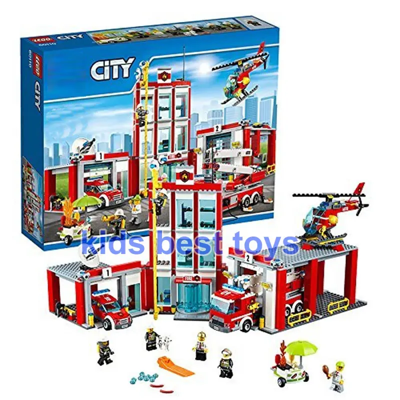 lego city fire station 60110