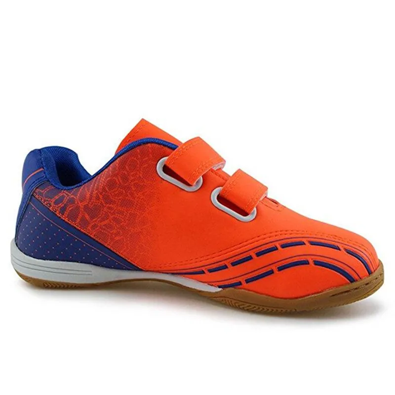 Skup Profesjonalne buty dla dzieci soccers chłopcy outdoor oddychające sneakersy oryginalne chłopięce korki z haczykami i pętelkami dziecięce buty sportowe