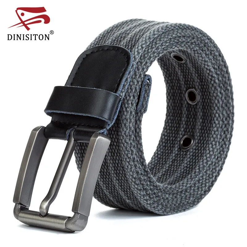 

DINISITON Men's Tactical Belts For Male Military Belt High Quality Canvas Belts For Jeans Nylon Straps Large Big Size 160cm