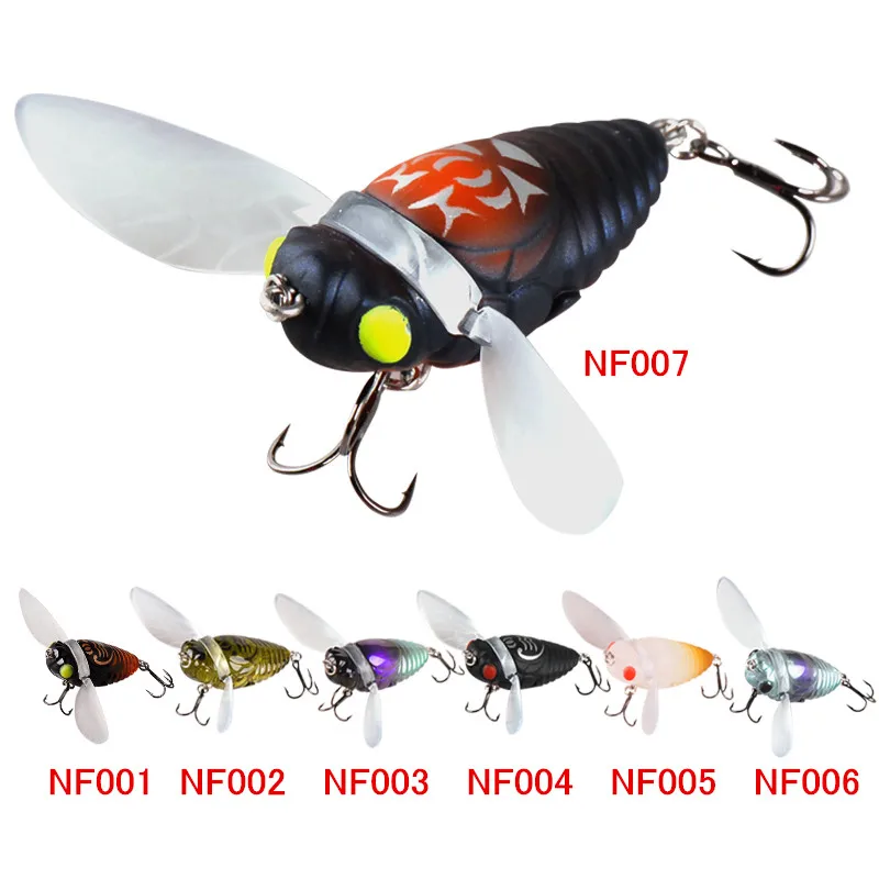 BASSKING Cicada Fishing Lures 40mm 6.1g VMC Hook Hard Lure Isca Artificial  Bait Para Pesca Leurre Peche BASS Wobbler Swimbait - AliExpress