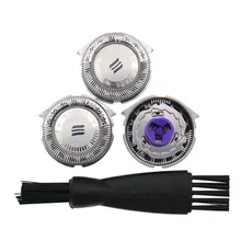 3 peças NOVAS Cabeças Barbeador Substituição Norelco Philips para HQ8 AT750 AT751 AT890 AT891 HQ7120 HQ7100 HQ7140 HQ7160 HQ7180